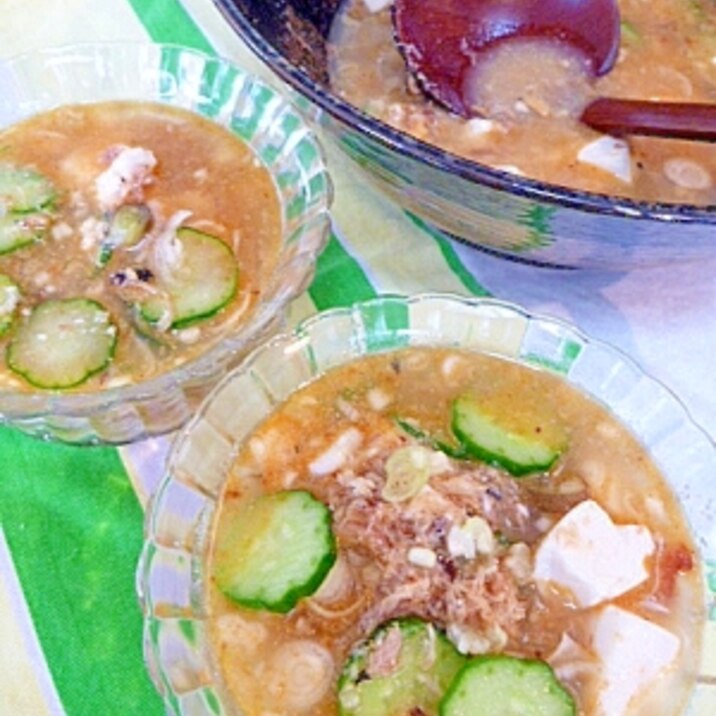 簡単!塩さばの冷や汁。